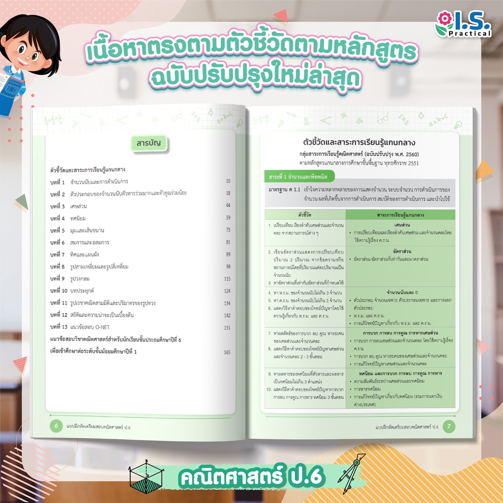 แบบฝึกหัดเตรียมสอบคณิตศาสตร์-ป-6-4